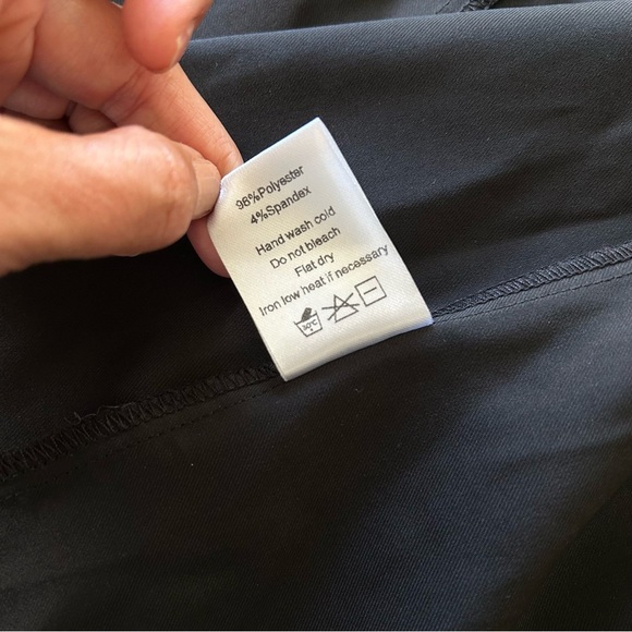 Ninexis | Black Women's Jacket with Roll Sleeves - Picture 7 of 9